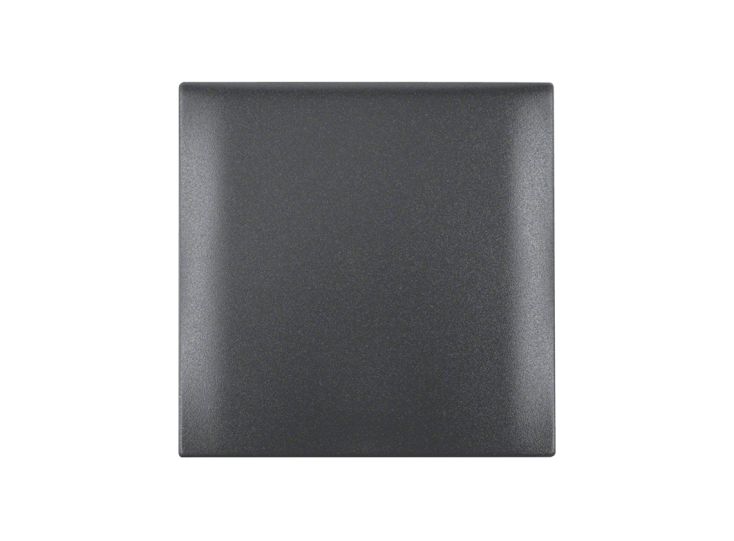 Berker integro 1 V afdekraam met klep - anthracite