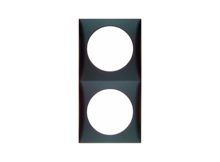 Berker integro 2 V afdekraam - anthracite