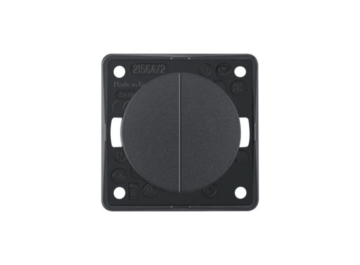 Berker integro schakelaar serie - anthracite