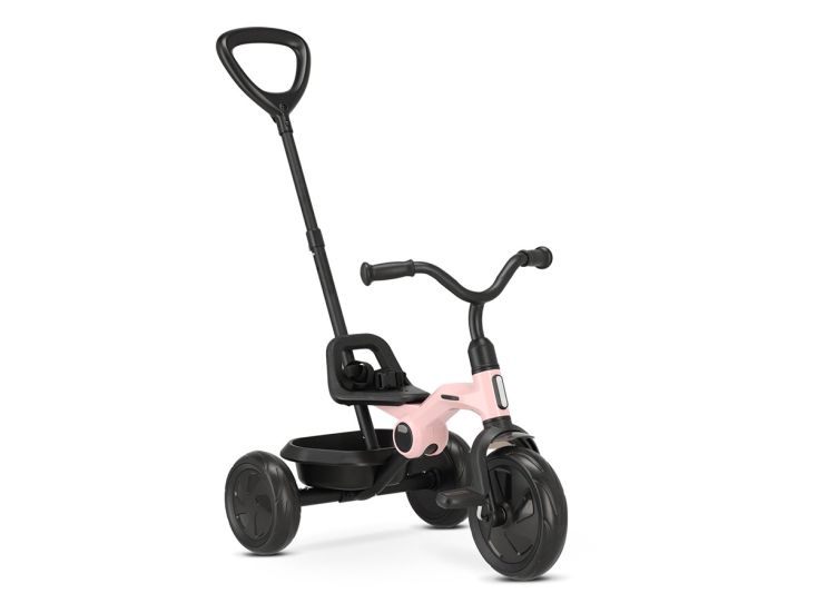 Deryan Drifter Driewieler met duwstang - Pink