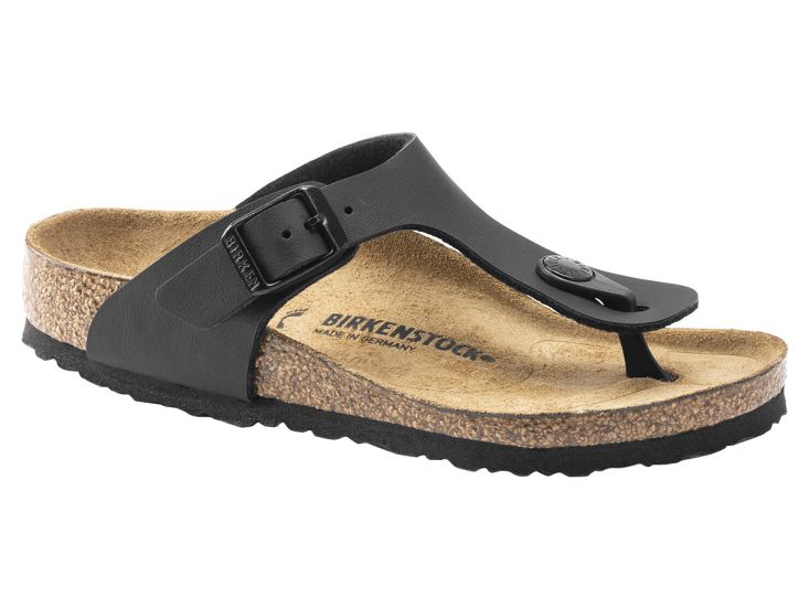 Birkenstock Gizeh BF Black smalle kinderslippers