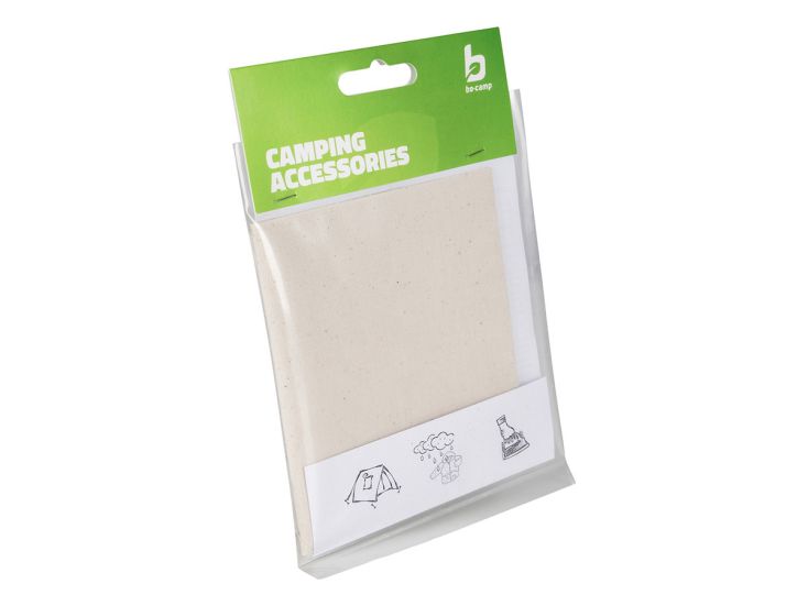 Bo-Camp opstrijkbaar reparatiedoek - Cream