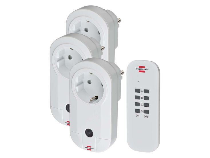 Brennenstuhl radiografisch bediende schakelaarset voor binnen