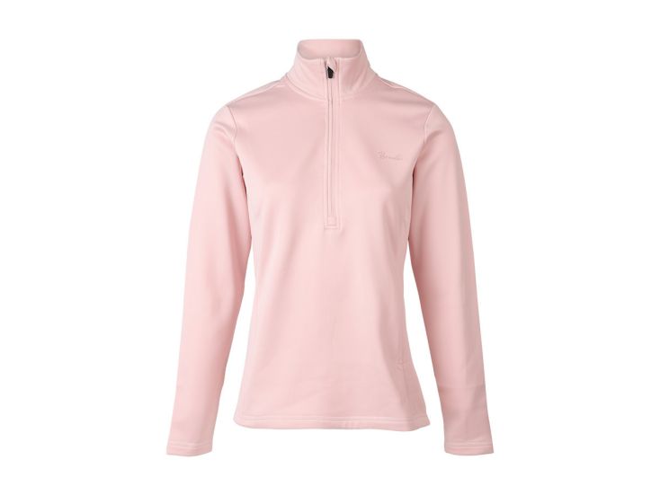 Brunotti Heronne half zip dames fleece - Soft Pink