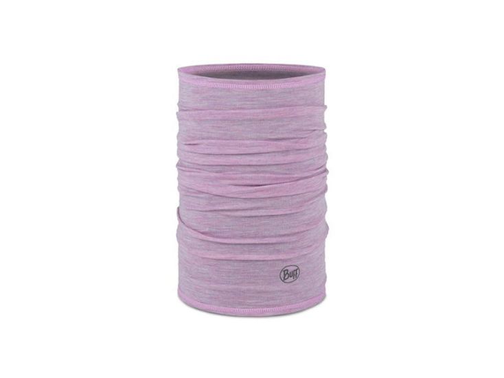Buff Merino Lightweight nekwarmer - Solid Pansy
