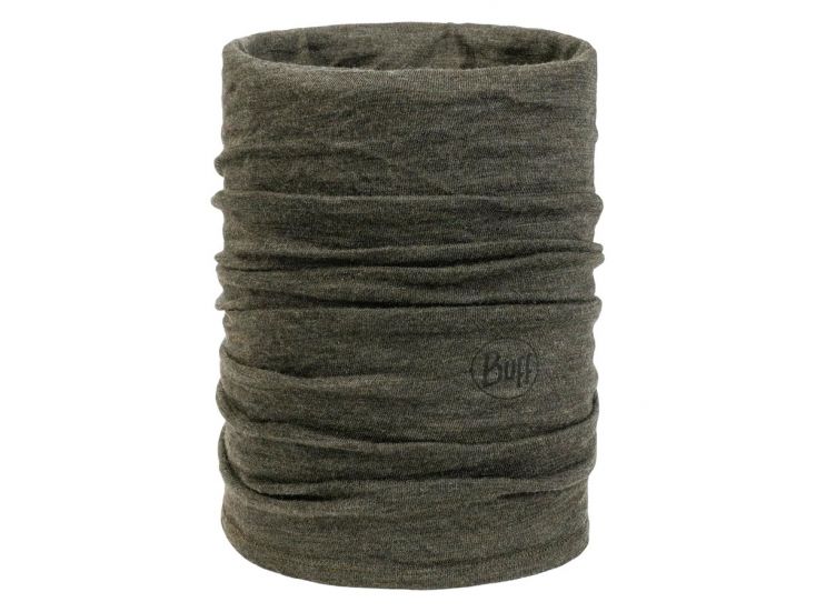 Buff Merino Wool Solid Bark sjaal
