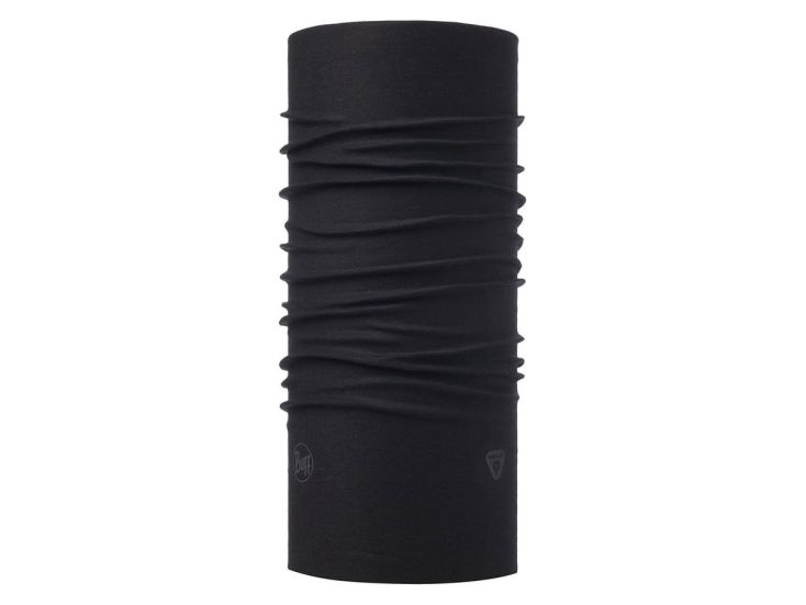 Buff Thermonet Solid Black sjaal