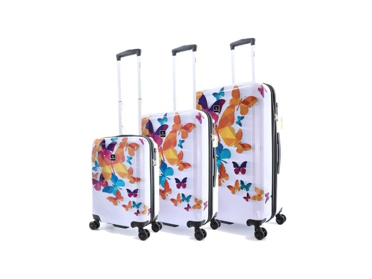 Saxoline Butterfly Fun 55/66/76 cm reiskofferset