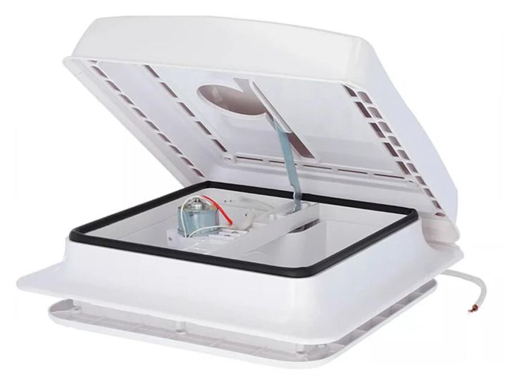 ProPlus 28 x 28 cm dakluik met ventilator - zonder ventilatie