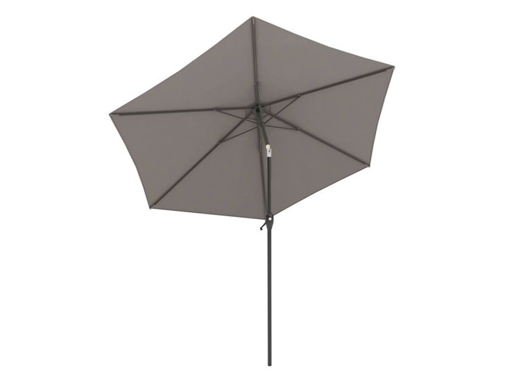 LifeGoods 270 cm parasol met hoes - Taupe