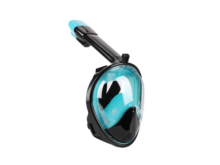 Atlantis 2.0 Zwart L/XL Volwassenen Snorkelmasker - Aqua