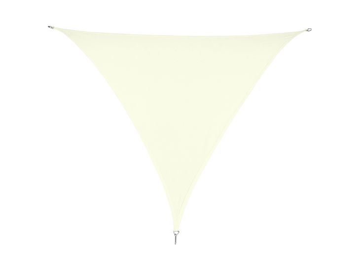 Buitenkado 3.6x3.6 crèmewit HPDE waterdoorlatend schaduwdoek