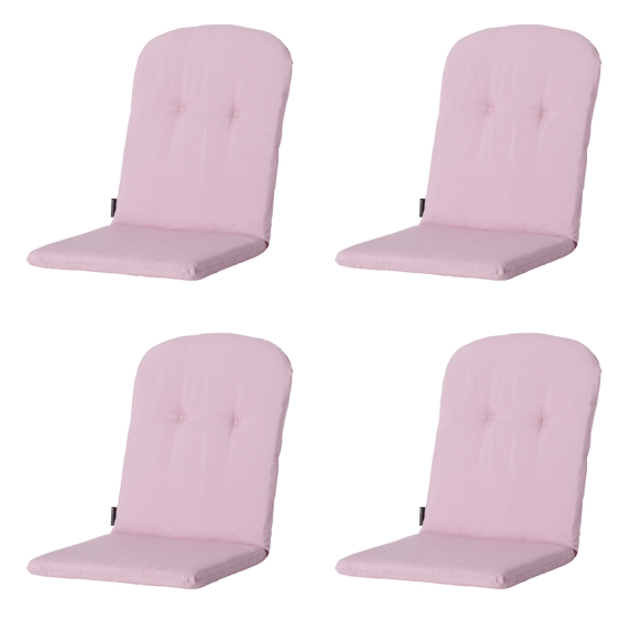 Madison Panama soft pink Kuipstoelkussen - Set van 4