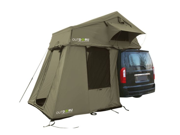 OutdoorU Family Plus 3 personen  Daktent - Green