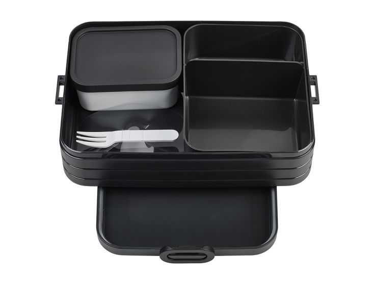 Mepal Take a Break Large Bento lunchbox - Black