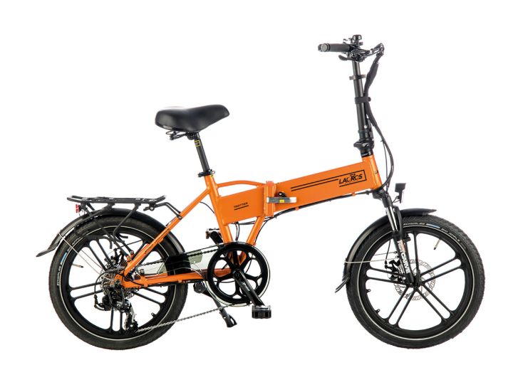 Lacros Trotter T400 Mat oranje 13,6Ah elektrische vouwfiets