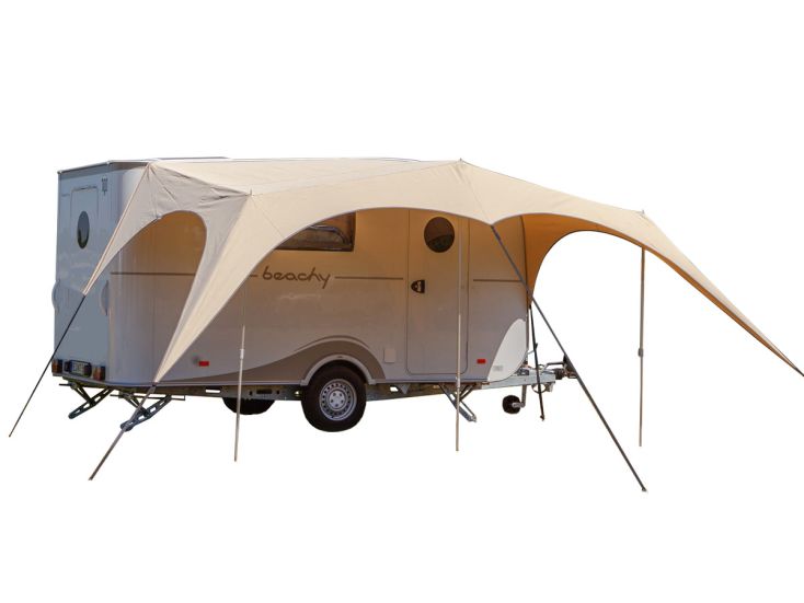 Campooz Trekking caravanluifel Hobby Beachy - 420 cm