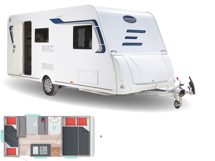 Caravelair Alba 426 Family caravan