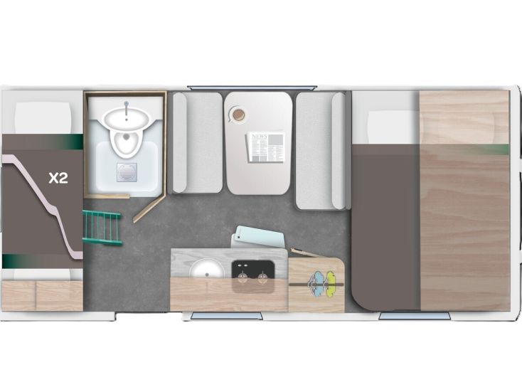 Caravelair Alba 466 caravan