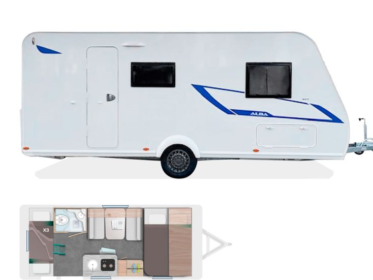 Caravelair Alba 487 2026 caravan