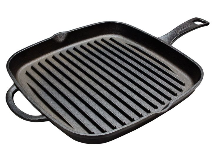 Cast Iron vierkante gietijzeren grillpan Cast Iron vierkante gietijzeren grillpan