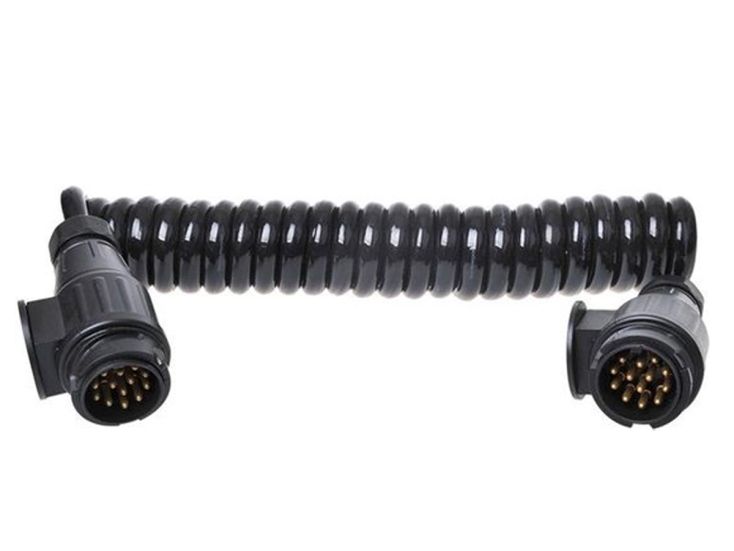 ProPlus 13-polige spiraalkabel - 3,5 meter