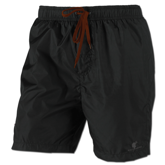Wolf Camper Beach zwarte heren zwembroek