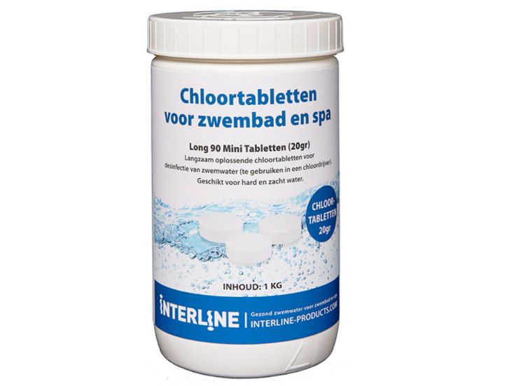 Interline 20 grams chloortabletten - 1 kg