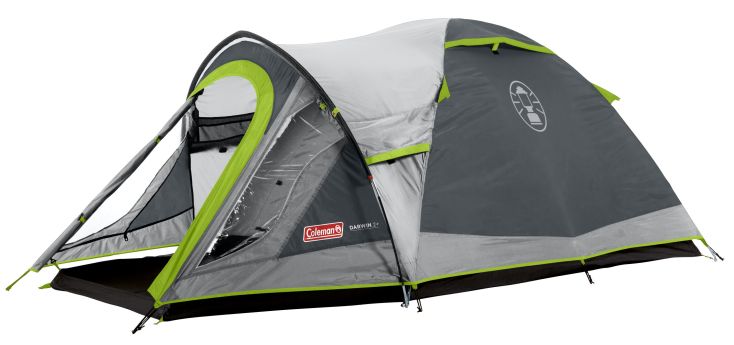 Coleman Darwin 2 Plus Grey koepeltent