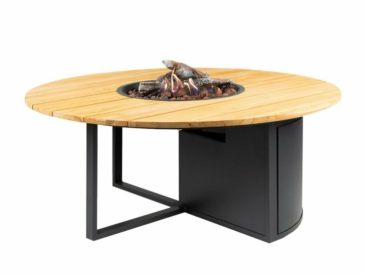 Cosi Fires Cosiloft Ø 120 vuurtafel - Teak
