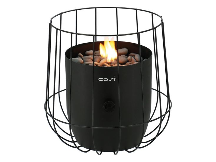 Cosi Fires Cosiscoop Basket gaslantaarn - Black