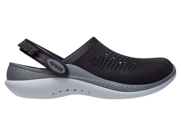 Crocs LiteRide 360 Clog Black Slate Grey sandalen