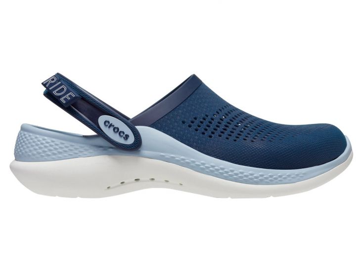 Crocs LiteRide 360 Clog Navy Blue Grey sandalen
