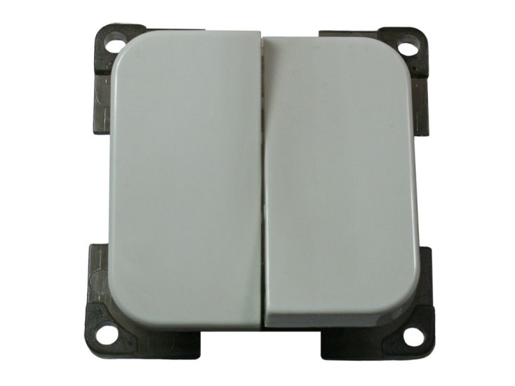 Haba C-line dubbele schakelaar - Grey