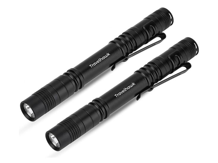 Travelhawk LED zaklamp - Set van 2