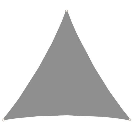 AMANKA 3 x 3 x 3 waterafstotende polyester schaduwdoek - Gray
