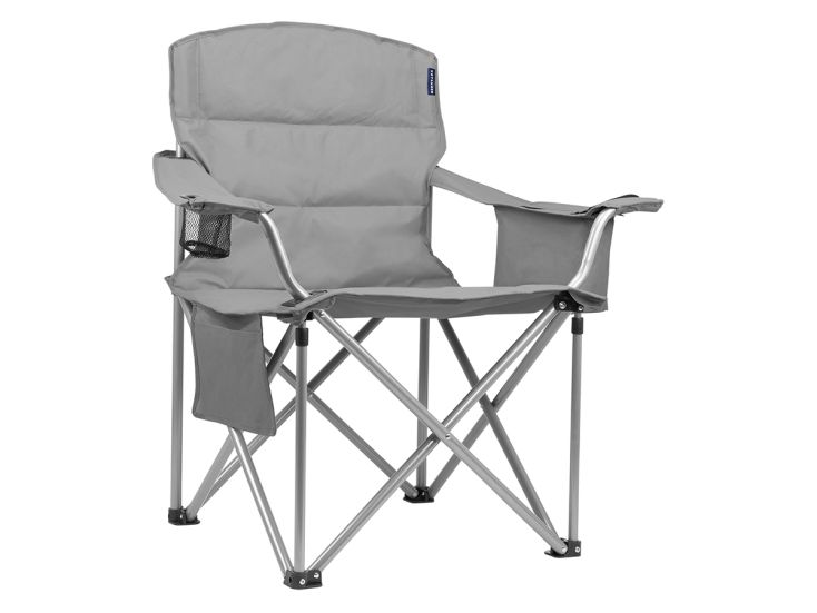 TRVLMORE XL vouwstoel met koelvak - Grey