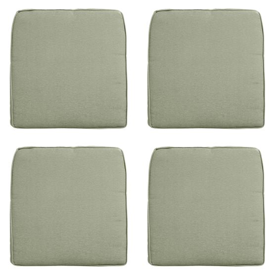 Madison Panama sage Zitkussen - Set van 4