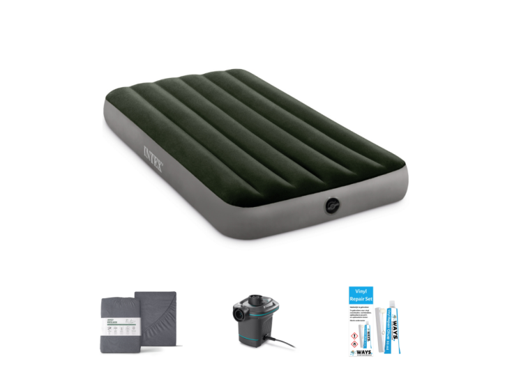 Intex Prestige Downy 191 x 99 cm Luchtbedset - 4-delig