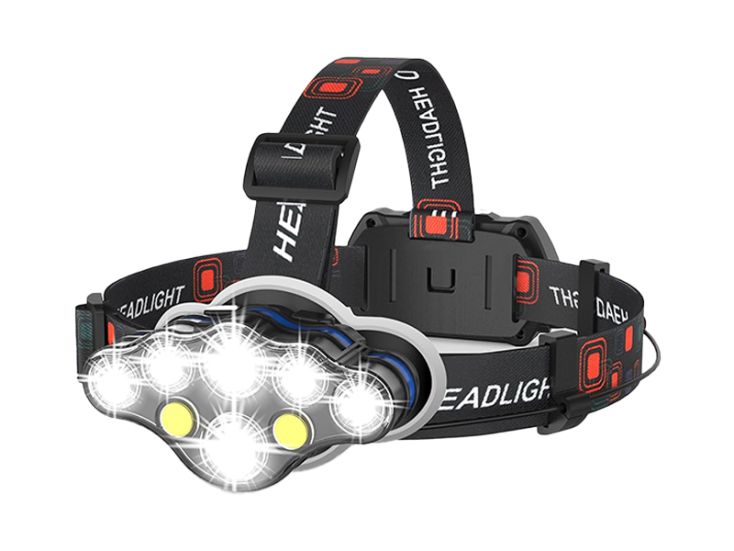 Travelhawk oplaadbare LED hoofdlamp - 18000 lumen