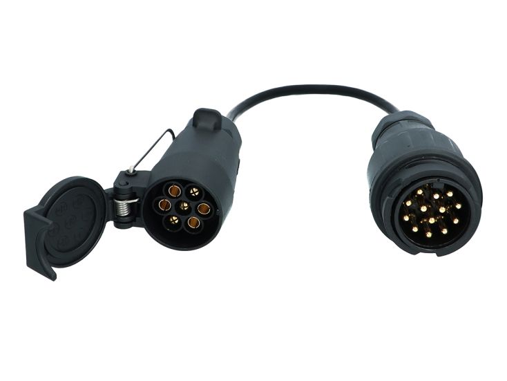 Carpoint 7-polig naar 13-polig Jaeger verlengkabel - 60 cm