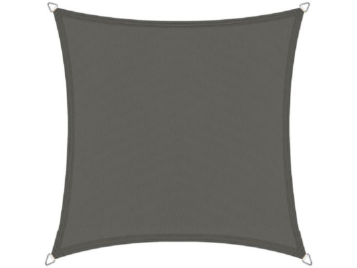 Buitenkado 3.6x3.6 antraciet waterdicht schaduwdoek