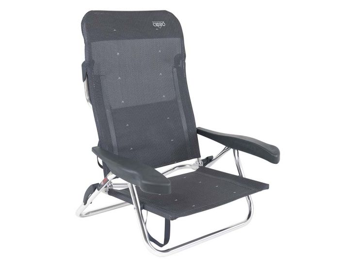 Crespo AL-221 Dark Grey strandstoel