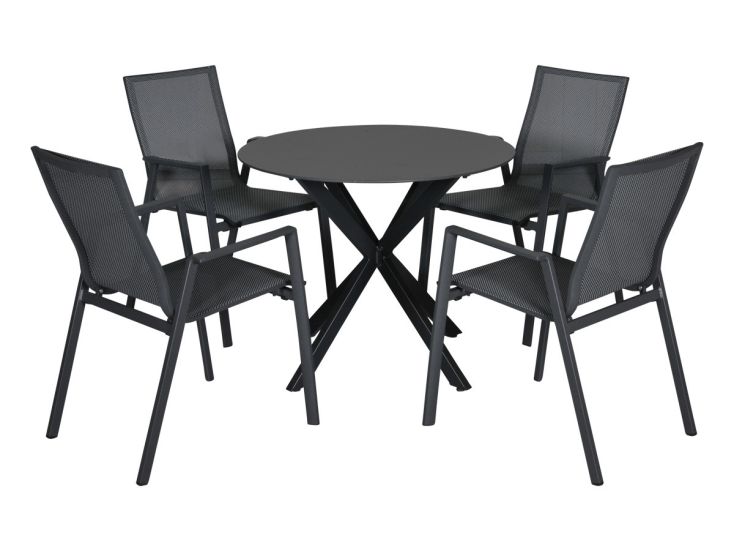 Outdoor Feelings Daurada Rhone Ø90 diningset