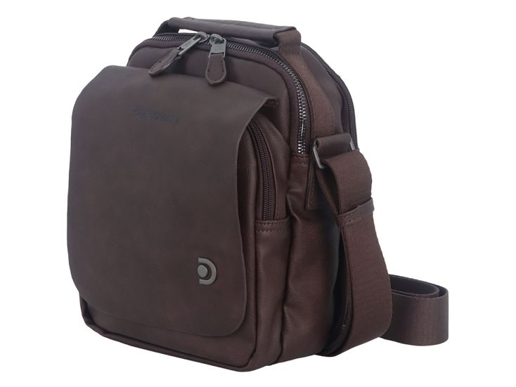 Discovery Heritage schoudertas - Brown