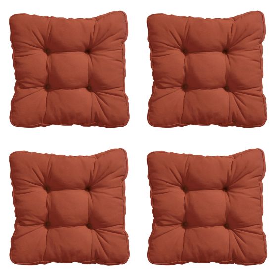 Madison Panama terra Zitkussen - Set van 4