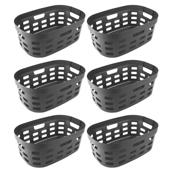 Sunware Sigma home 45 liter set van 6 wasmanden - Anthracite