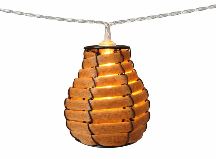 Decorative Lighting spiraalvormige lamellen lichtslinger