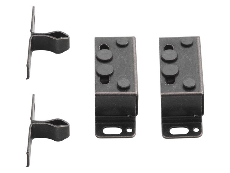 Metalen/bronsen dubbele rolsnapper
