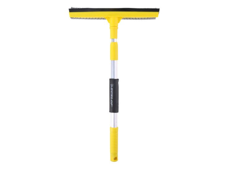 Dunlop raamtrekker met telescopische steel